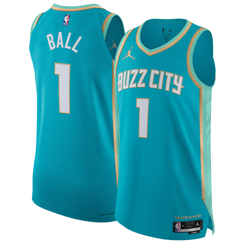 NBA Charlotte Hornets Lamello Ball Nike 2023/24 City Edition Authentic Jersey