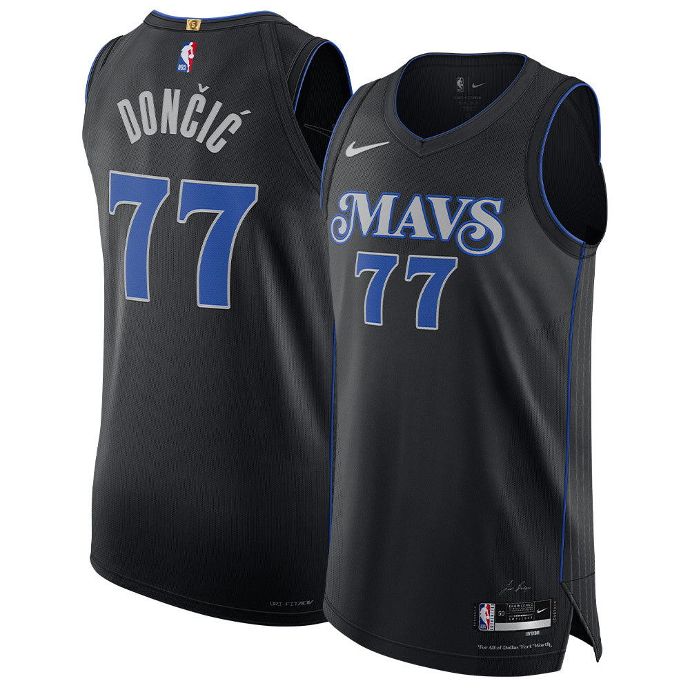 NBA Dallas Mavericks Luka Dončić Nike 2023/24 City Edition Authentic Jersey