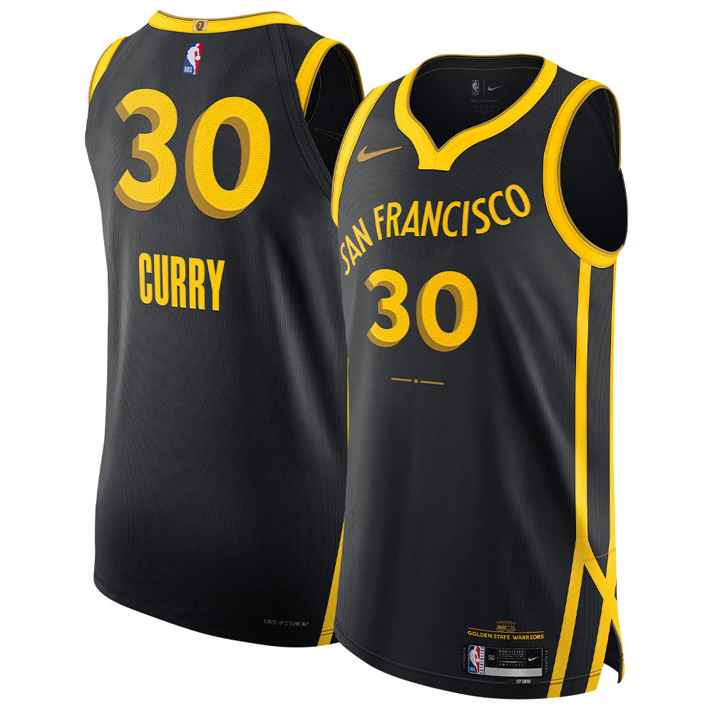 NBA Golden State Warriors Steph Curry Nike 2023/24 City Edition Authentic Jersey
