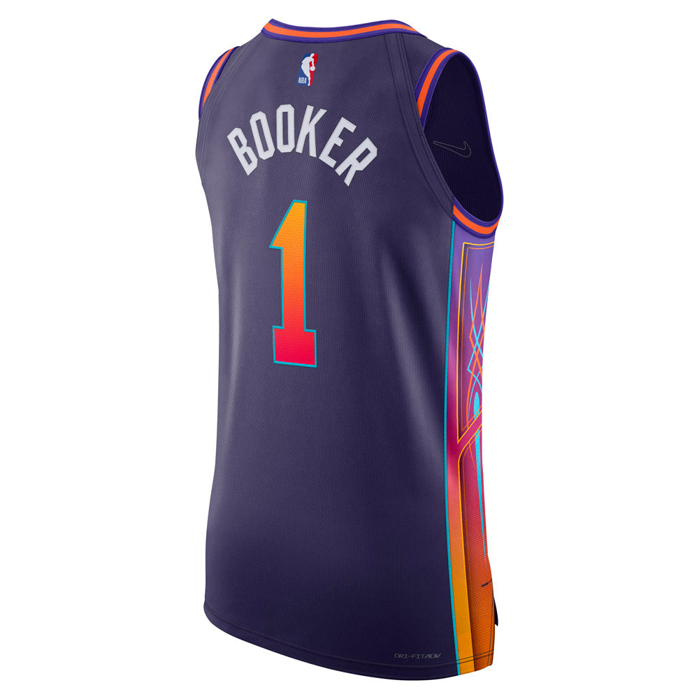 NBA Phoenix Suns Devin Booker Nike 2023/24 City Edition Authentic Jersey