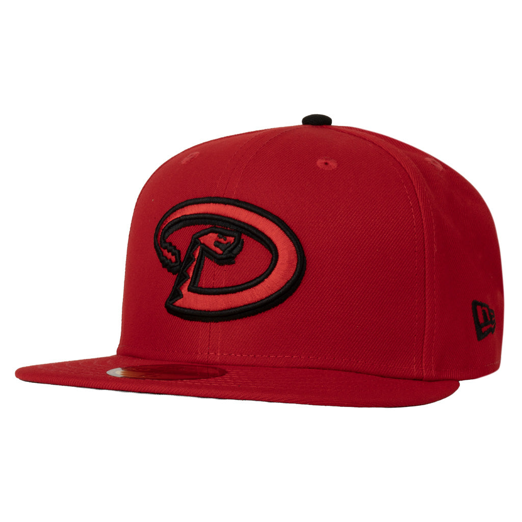 MLB Arizona Diamondbacks New Era Crimson Throwback "D" 59FIFTY Fitted Hat - Red