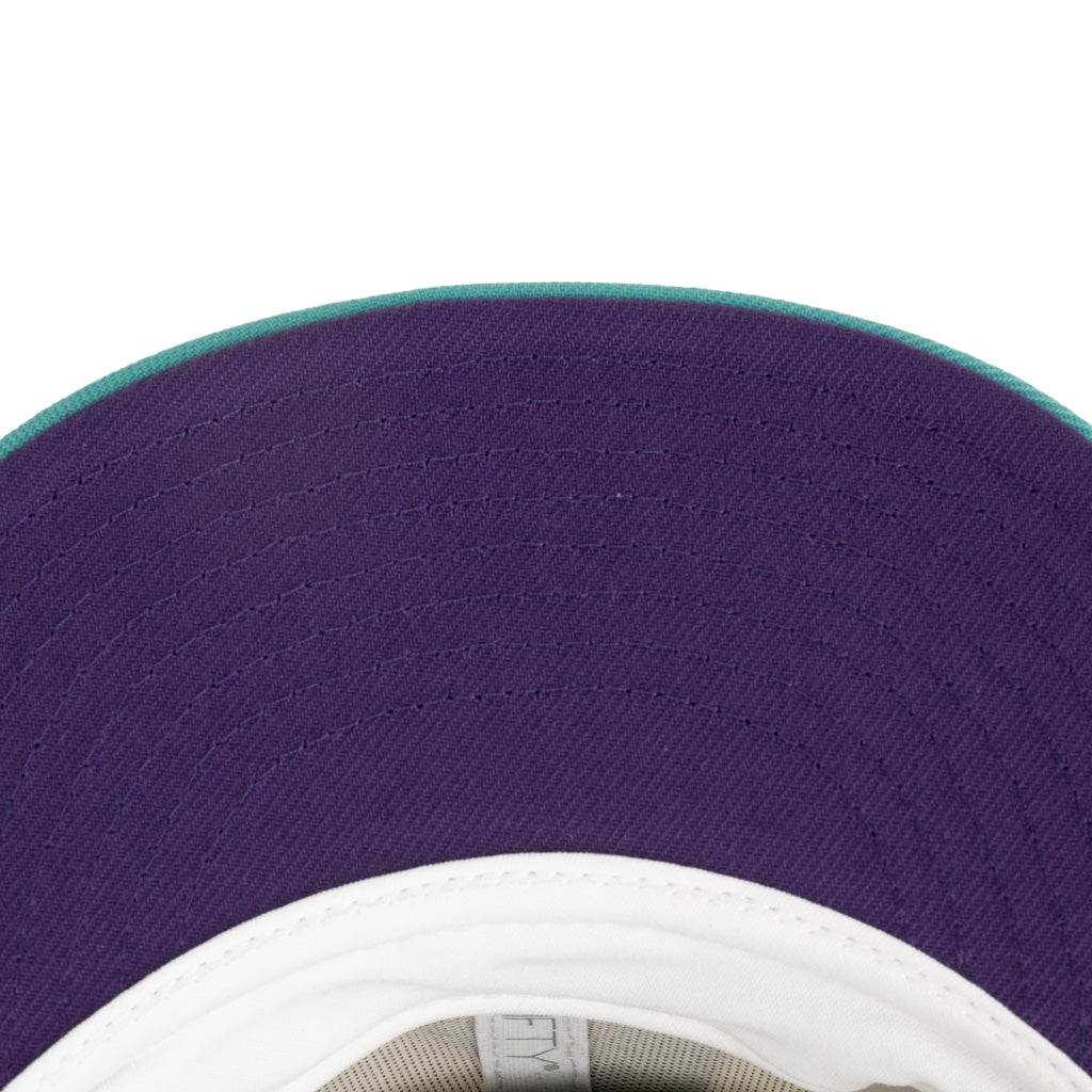 MLB Arizona Diamondbacks New Era Two-Tone Team Under Visor 59FIFTY Fitted Hat - Cream