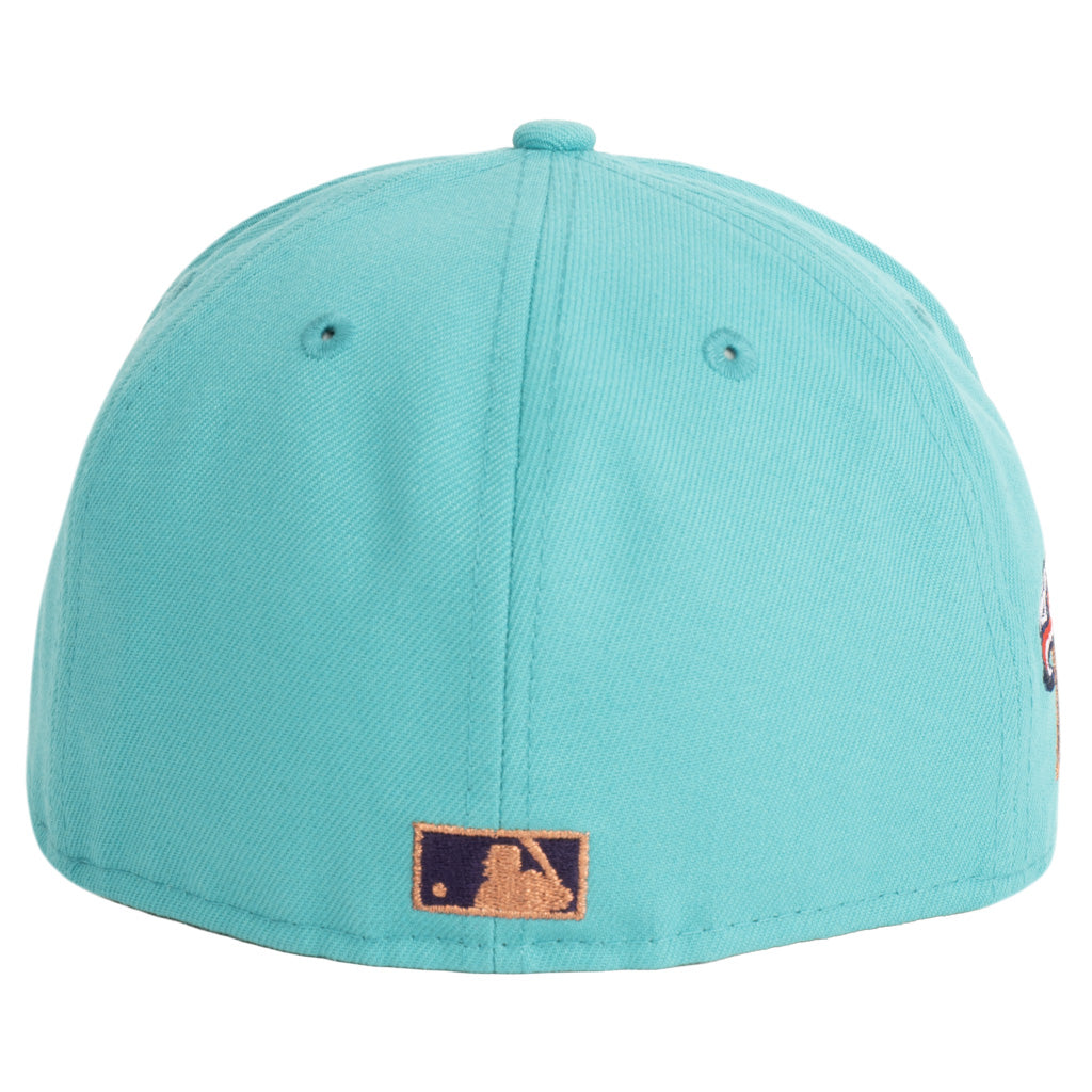MLB Arizona Diamondbacks New Era Team Under Visor 59FIFTY Fitted Hat - Teal
