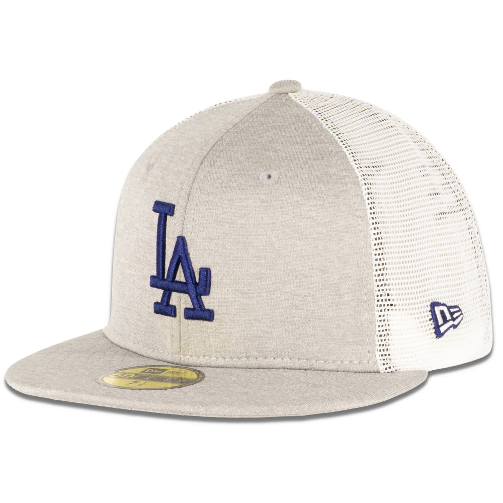 MLB Los Angeles Dodgers New Era Concrete 59FIFTY Trucker Fitted