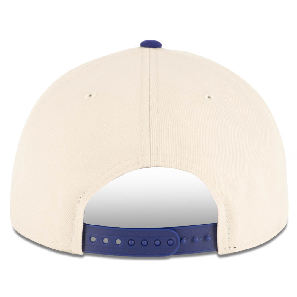 MLB Los Angeles Dodgers New Era Two-Tone Stone Color Focus 9FIFTY Snapback