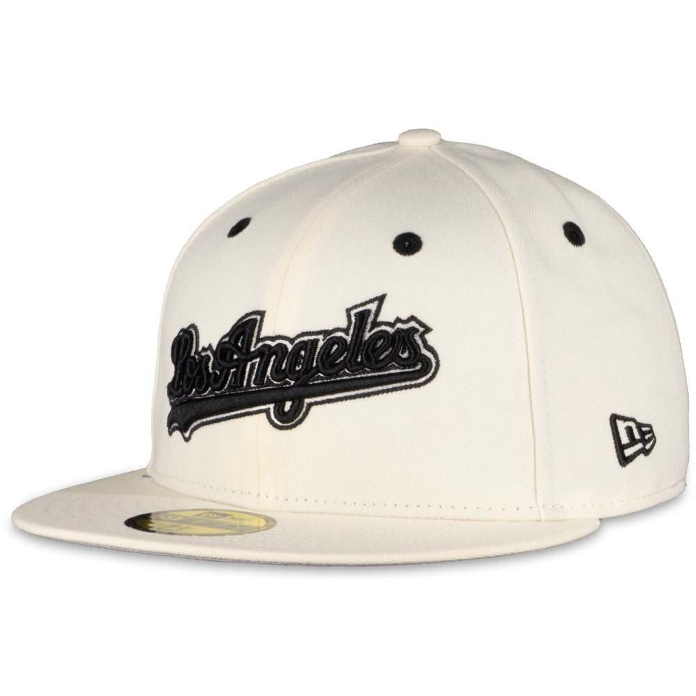 MLB Los Angeles Dodgers New Era Script Box Score 59FIFTY Fitted