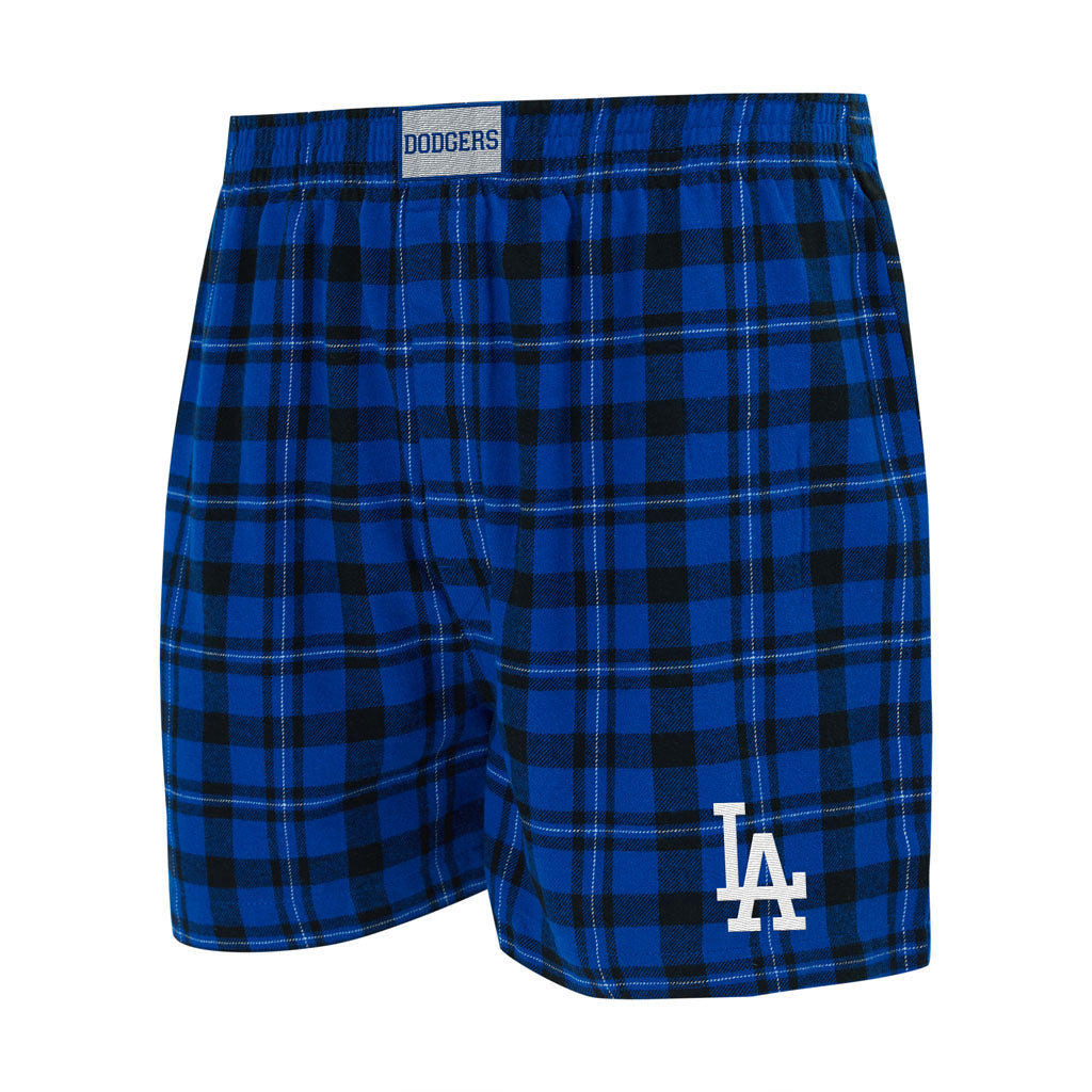 MLB Los Angeles Dodgers Concepts Sport Hawthorn Boxer Shorts - Blue