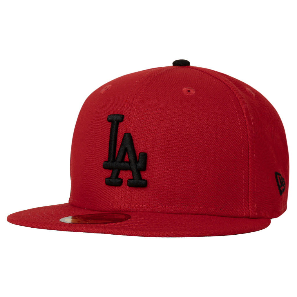 MLB Los Angeles Dodgers New Era Crimson 59FIFTY Fitted Hat - Red
