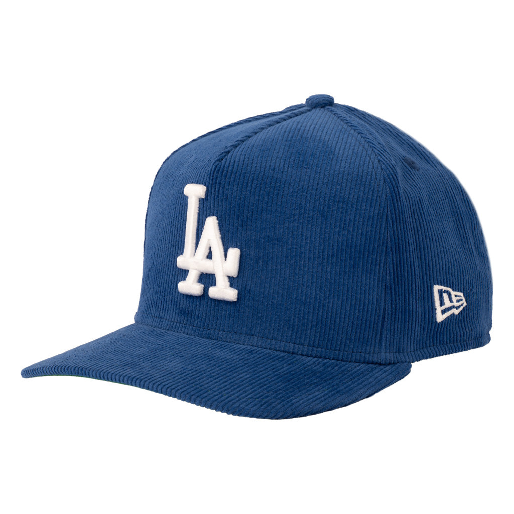 MLB Los Angeles Dodgers New Era All Corduroy 9FIFTY A-Frame Snapback Hat - Blue