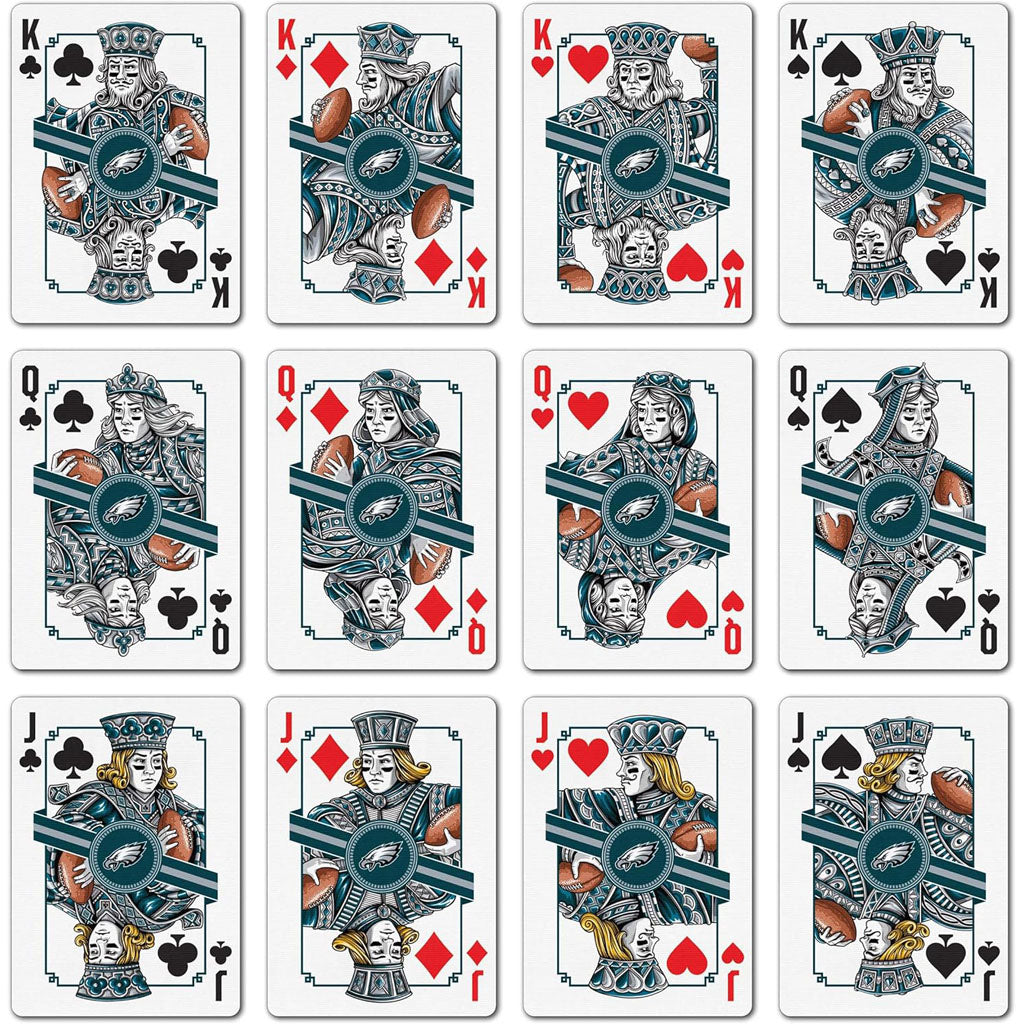 NFL Philadelphia Eagles YouTheFan Playing Cards