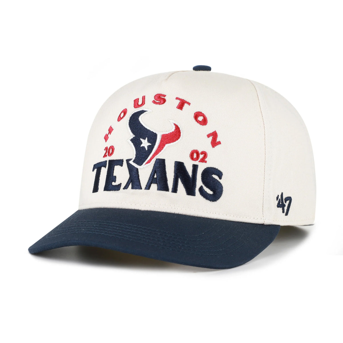 NFL Houston Texans '47 Arcitext Hitch Slouch Adjustable Hat- Cream