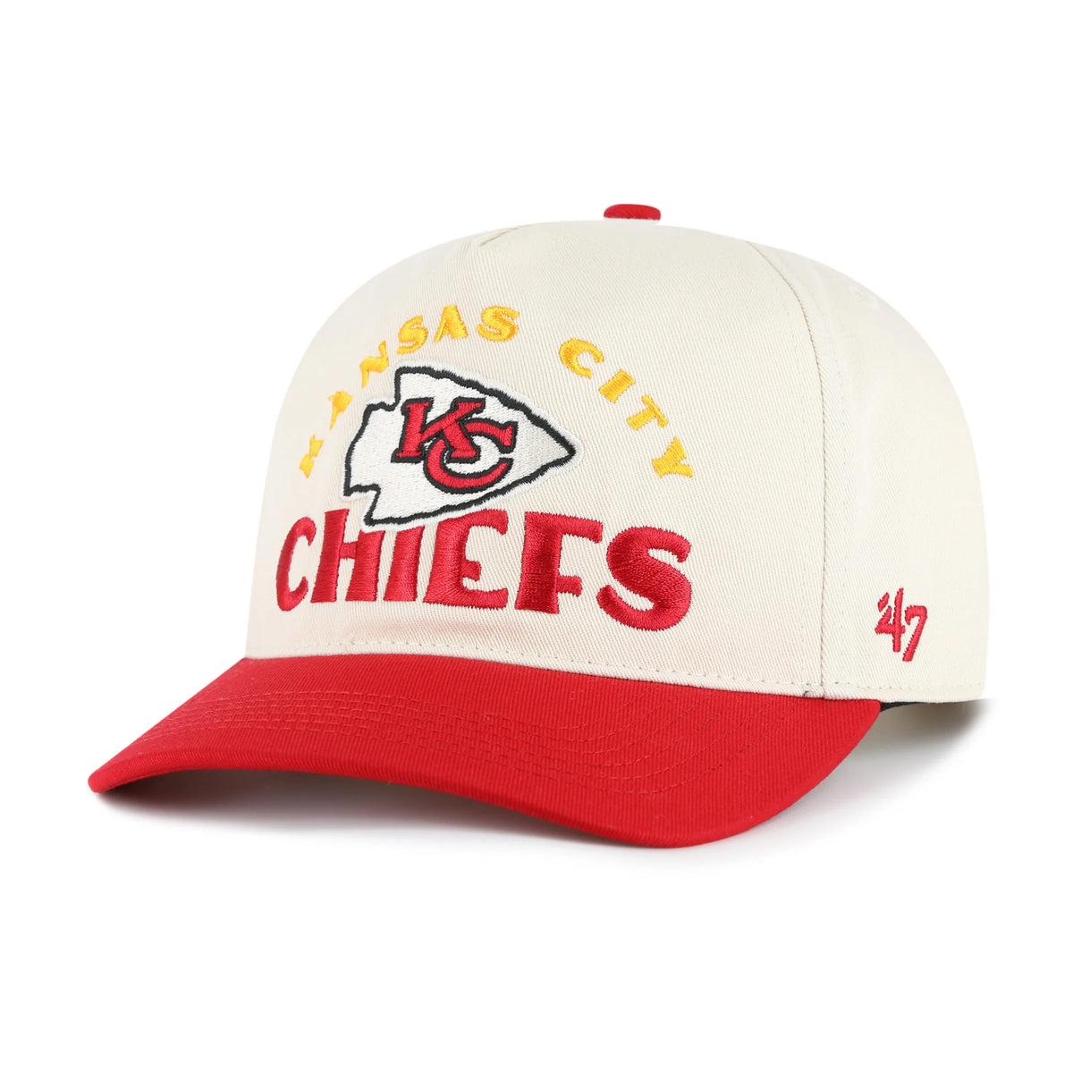 NFL Cleveland Browns '47 Arcitext Hitch Slouch Adjustable Hat- Cream