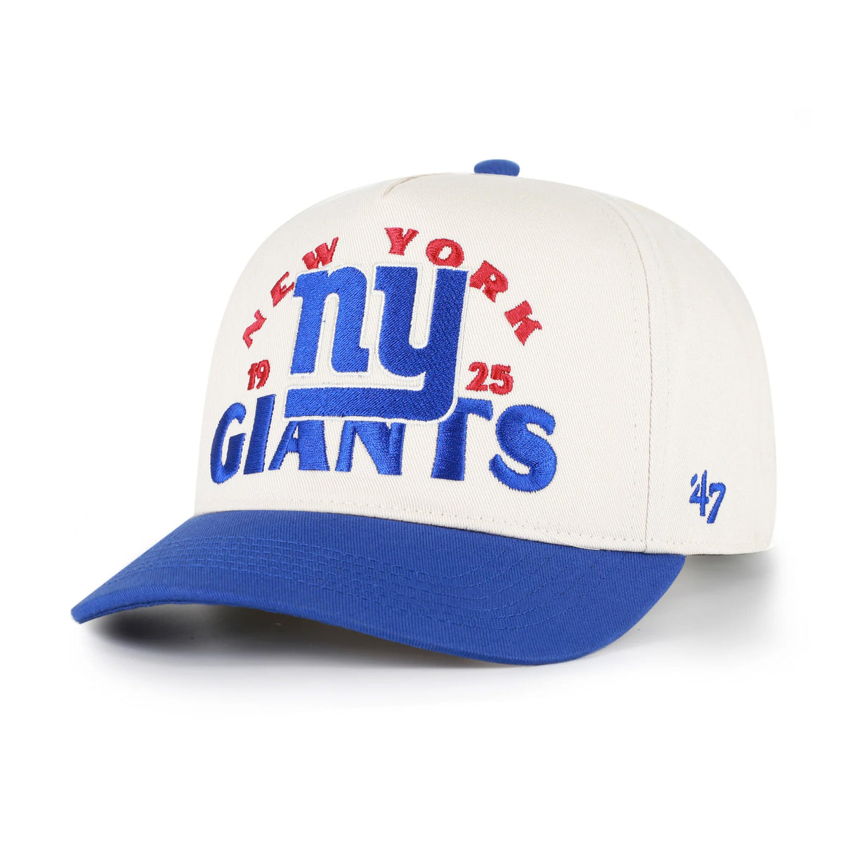 NFL New York Giants '47 Arcitext Hitch Slouch Adjustable Hat- Cream