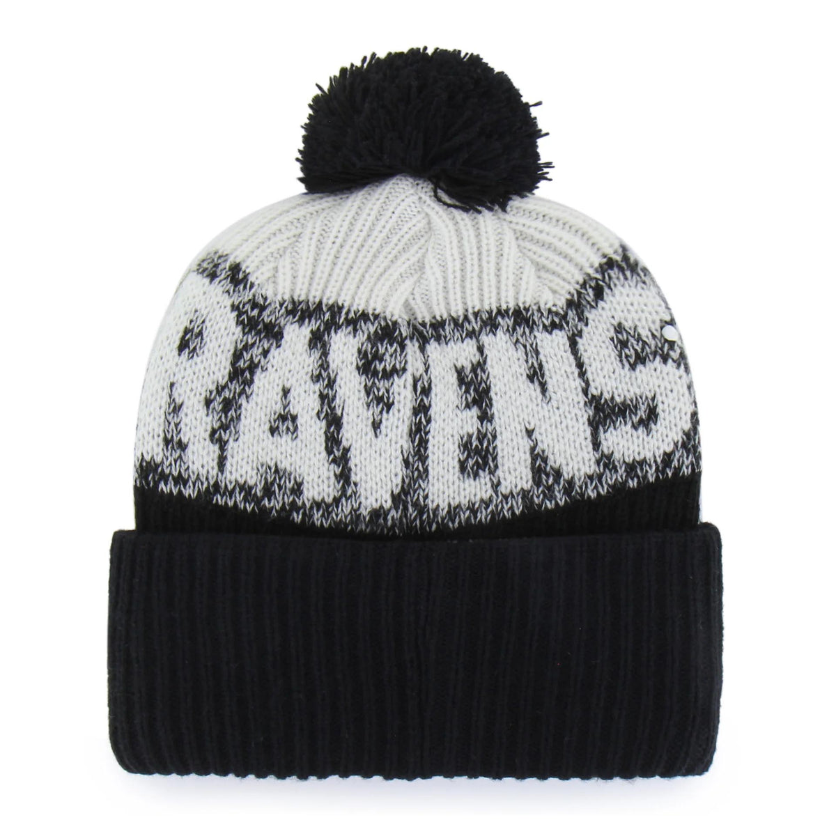 NFL Baltimore Ravens '47 Bone Chill Knit- Black
