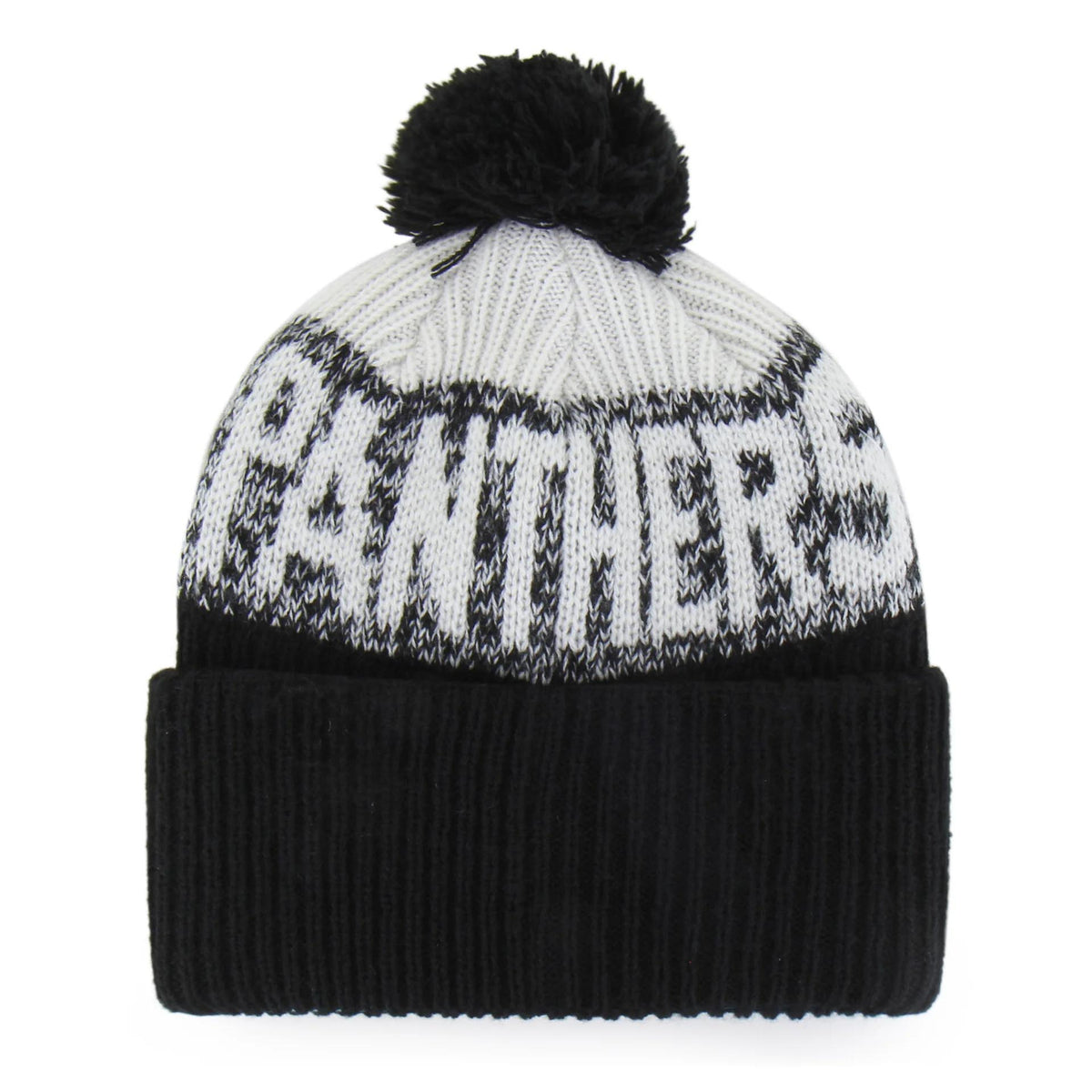NFL Carolina Panthers '47 Bone Chill Knit- Black