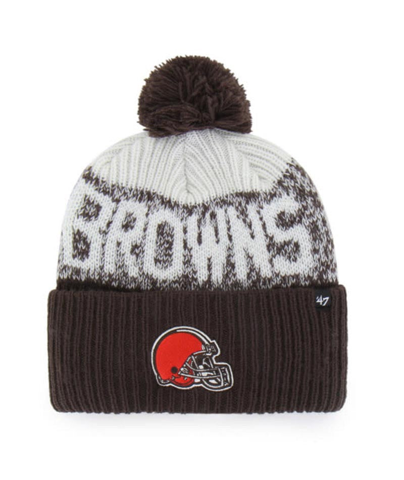NFL Cleveland Browns '47 Bone Chill Knit- Brown