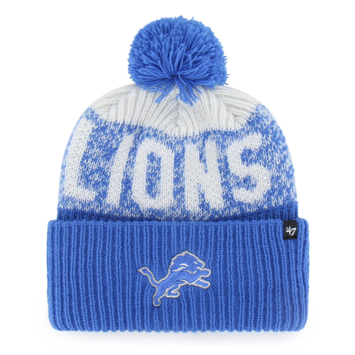 NFL Detroit Lions '47 Bone Chill Knit- Blue