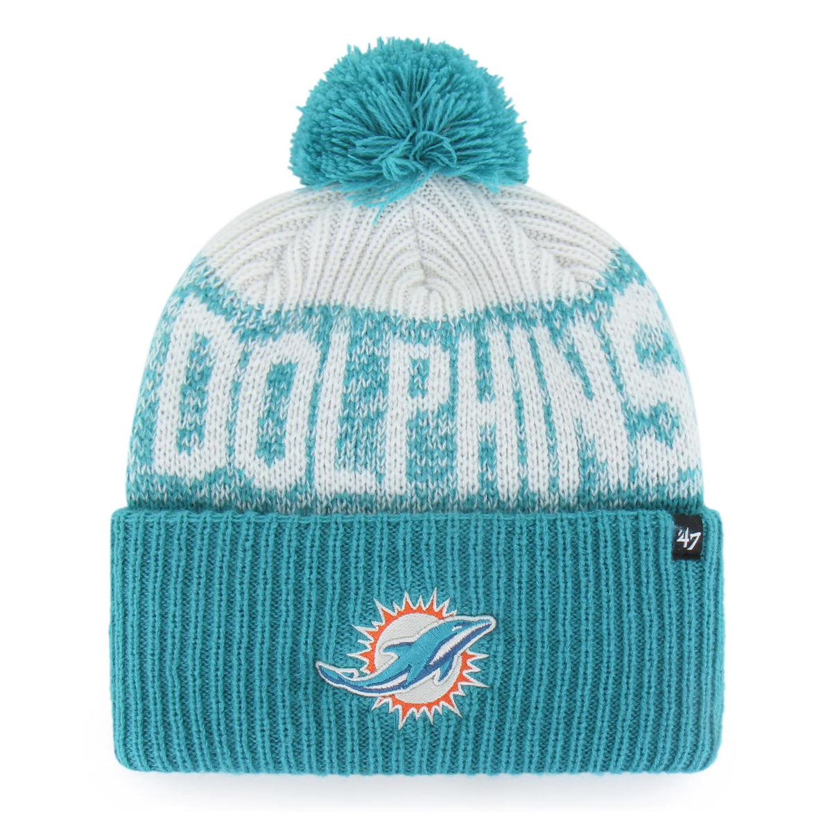 NFL Miami Dolphins '47 Bone Chill Knit- Teal