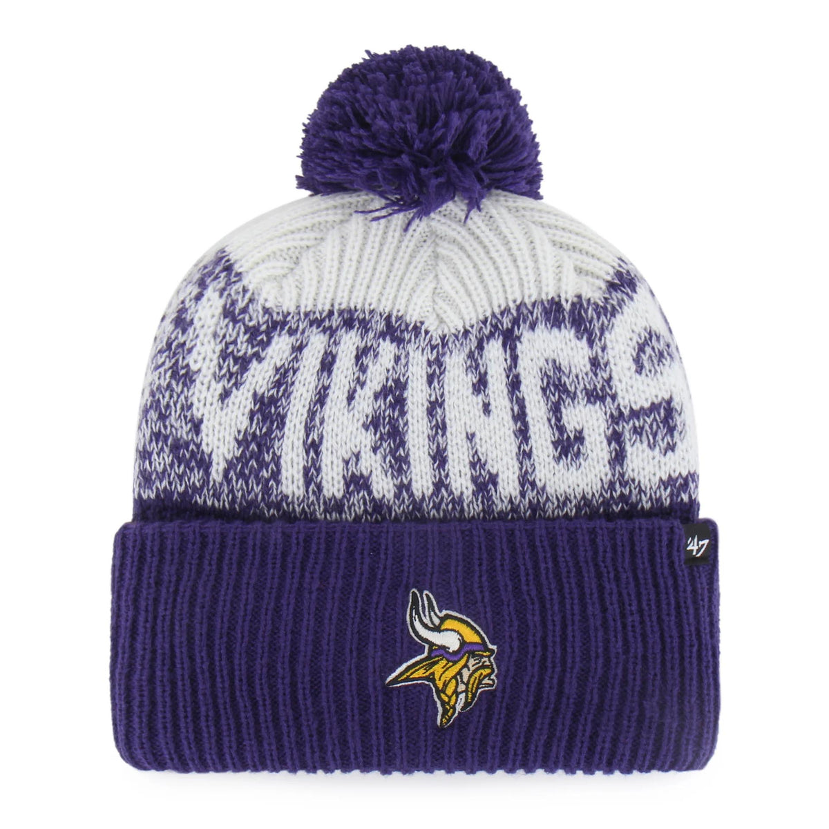 NFL Minnesota Vikings '47 Bone Chill Knit- Purple