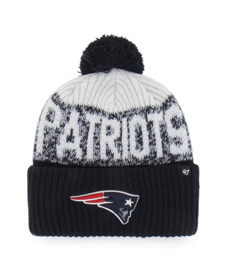 NFL New England Patriots '47 Bone Chill Knit- Navy