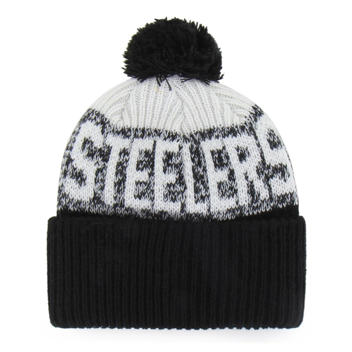 NFL Pittsburgh Steelers '47 Bone Chill Knit- Black