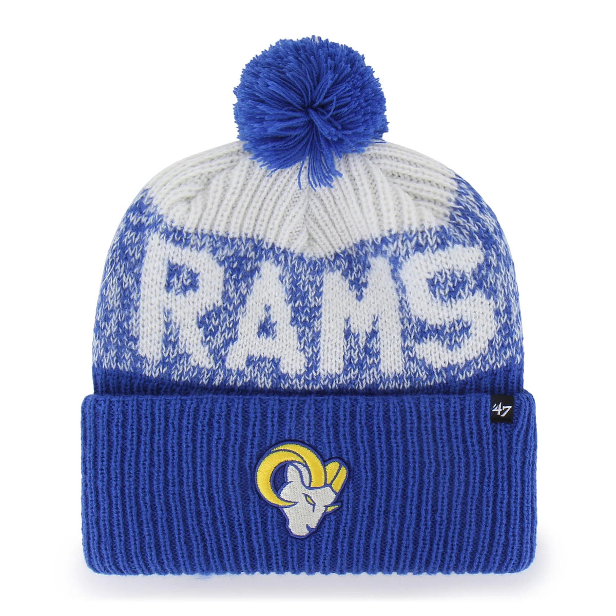 NFL Los Angeles Rams '47 Bone Chill Knit- Blue