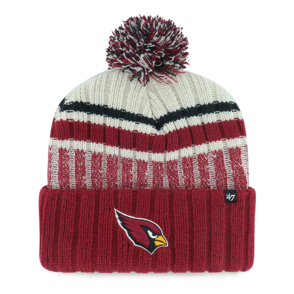 NFL Arizona Cardinals '47 Long Range Cuff Knit Hat - Red