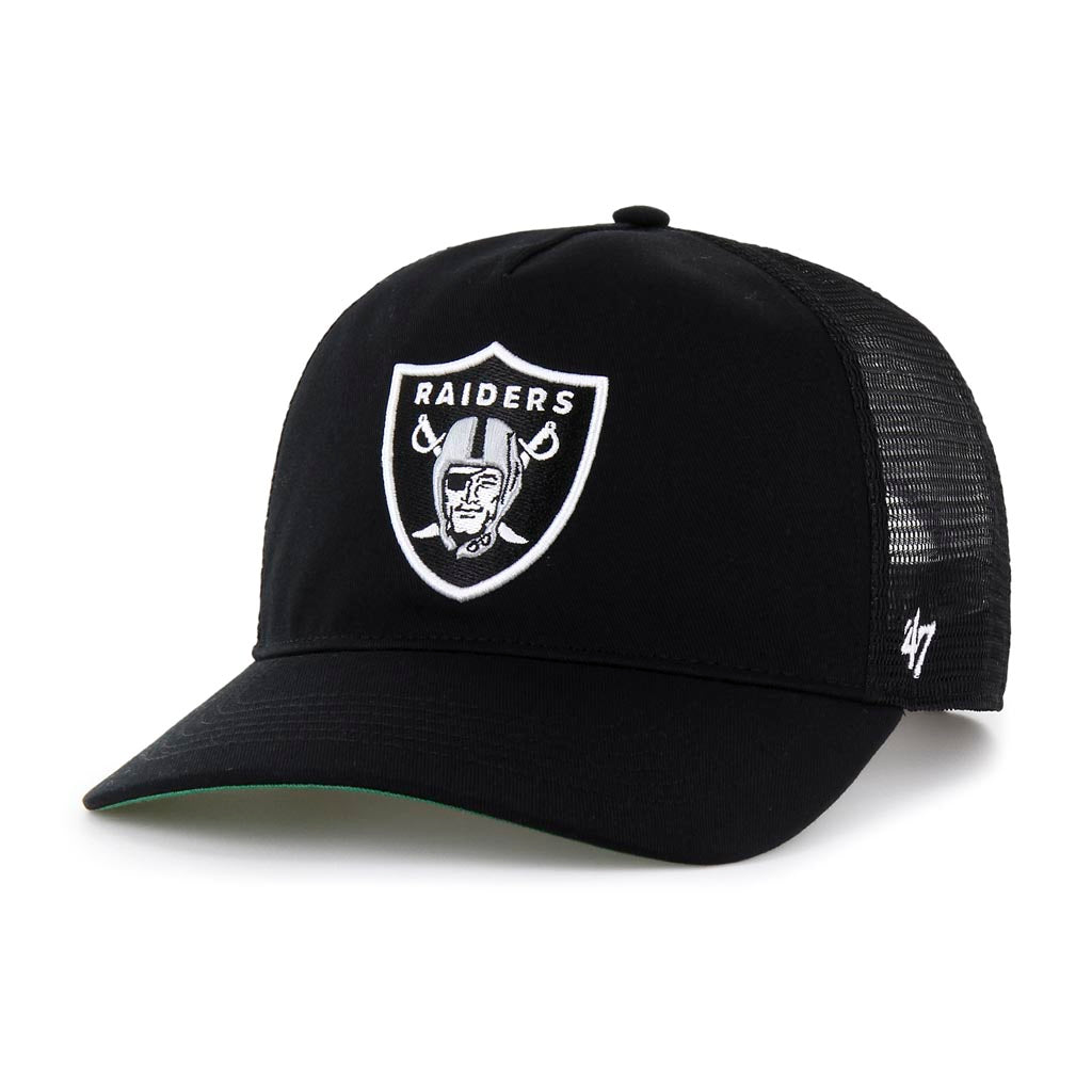 NFL Las Vegas Raiders '47 Relaxed Fit Snapback Trucker Hat - Black