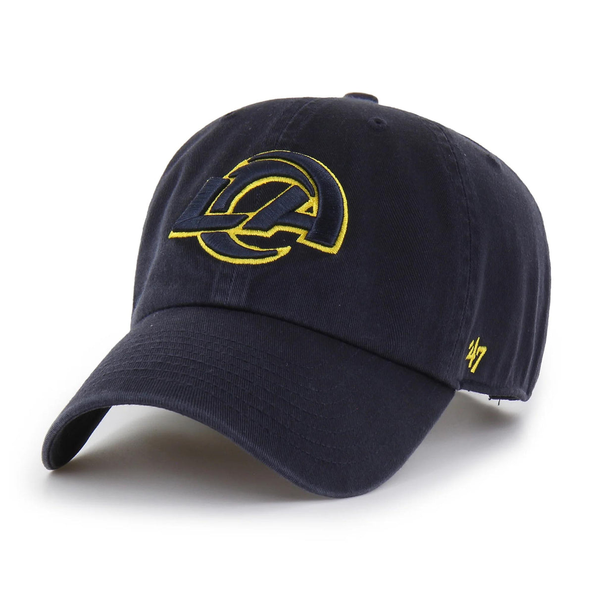 NFL Los Angeles Rams '47 2026 Rivalry Clean Up Adjustable Hat- Navy
