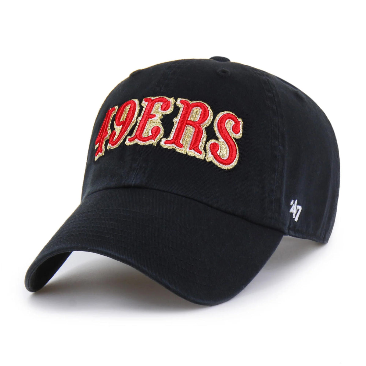 NFL San Francisco 49ers '47 2026 Rivalry Clean Up Adjustable Hat- Black