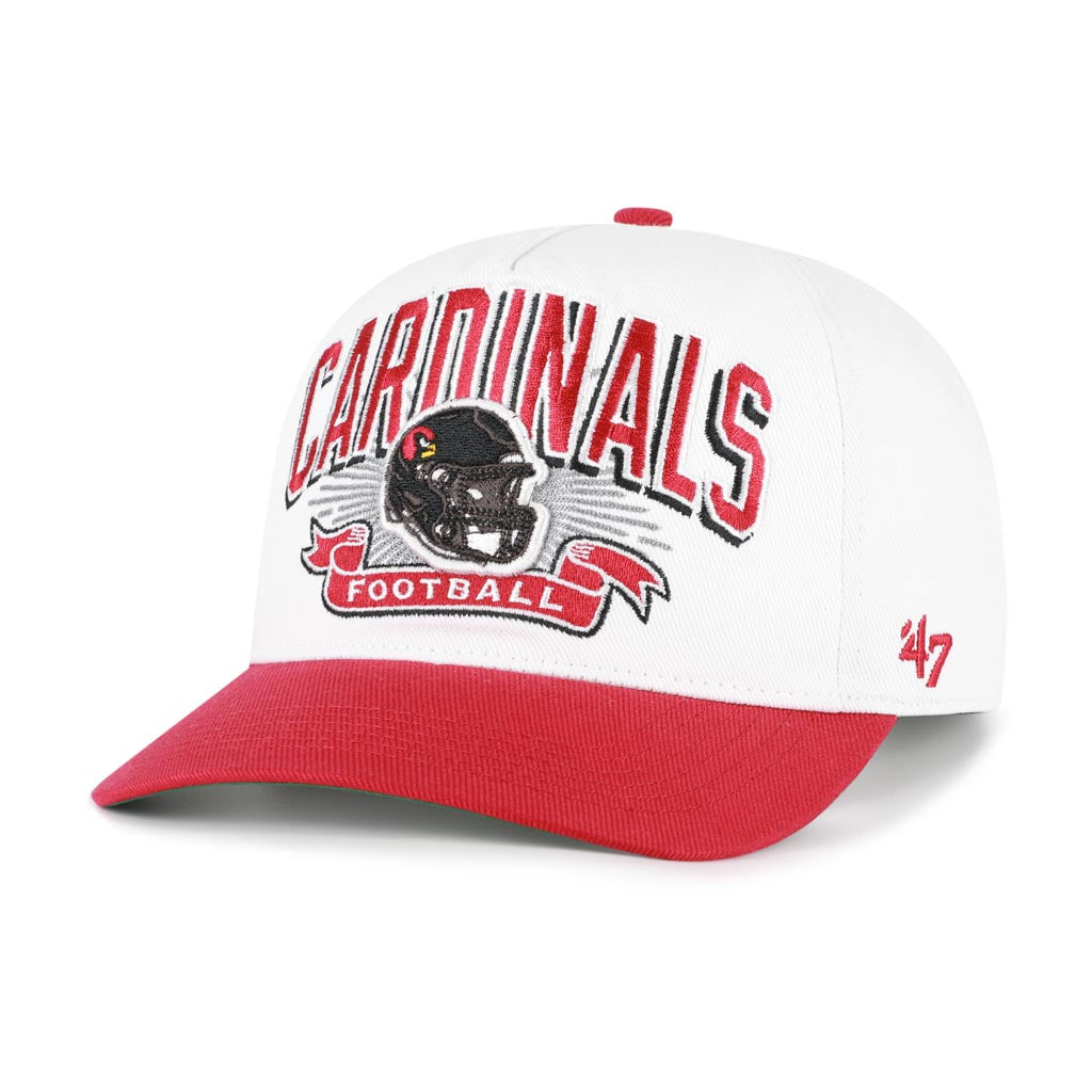 NFL Arizona Cardinals '47 Two-Tone Prime Play Hitch Snapback Hat - White