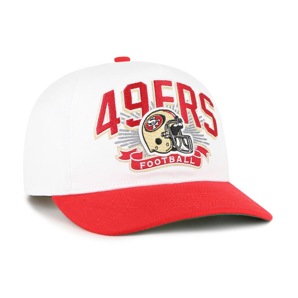 NFL San Francisco 49ers '47 Two-Tone Prime Play Hitch Snapback Hat - White