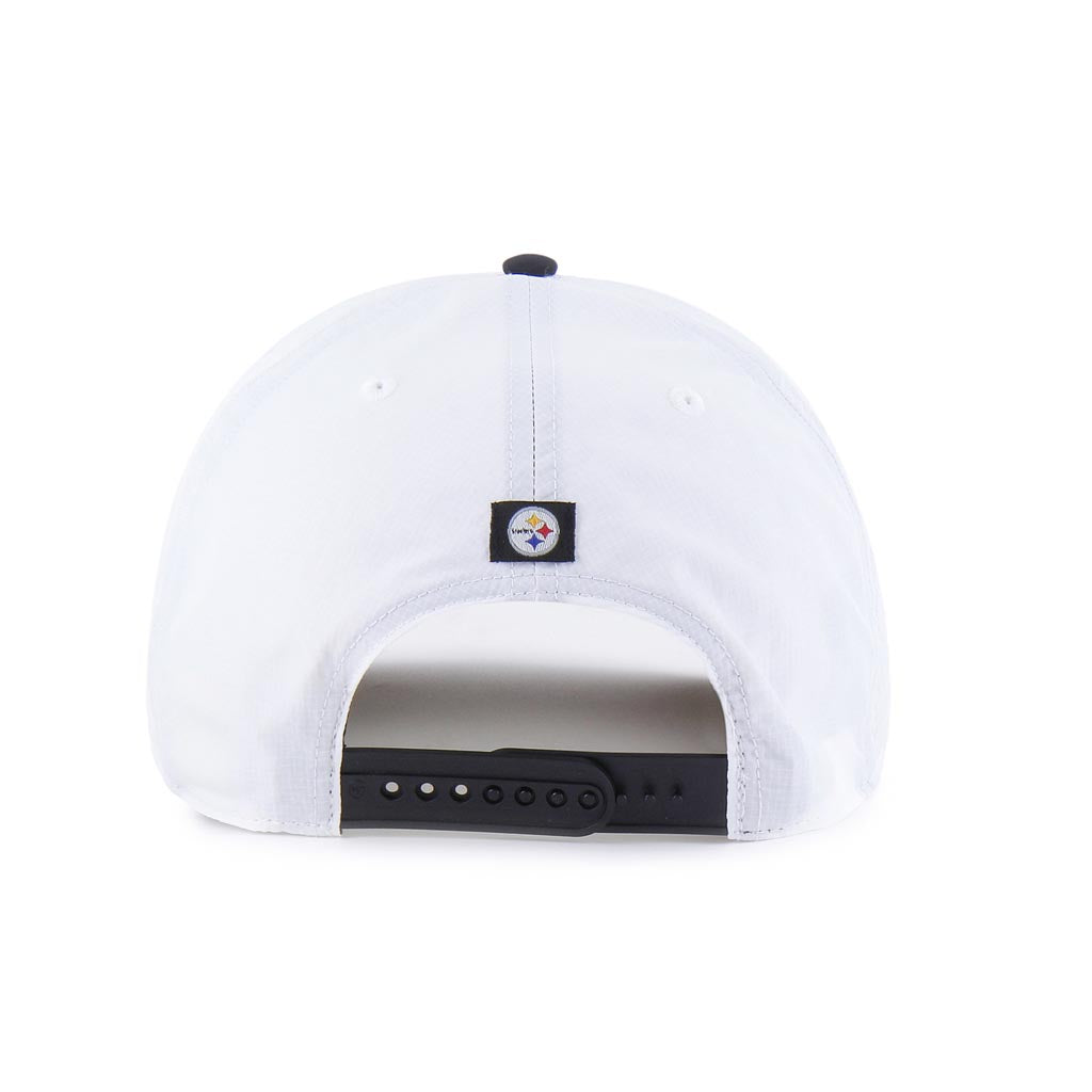 NFL Pittsburgh Steelers '47 Suburbia Hitch Snapback Hat - White
