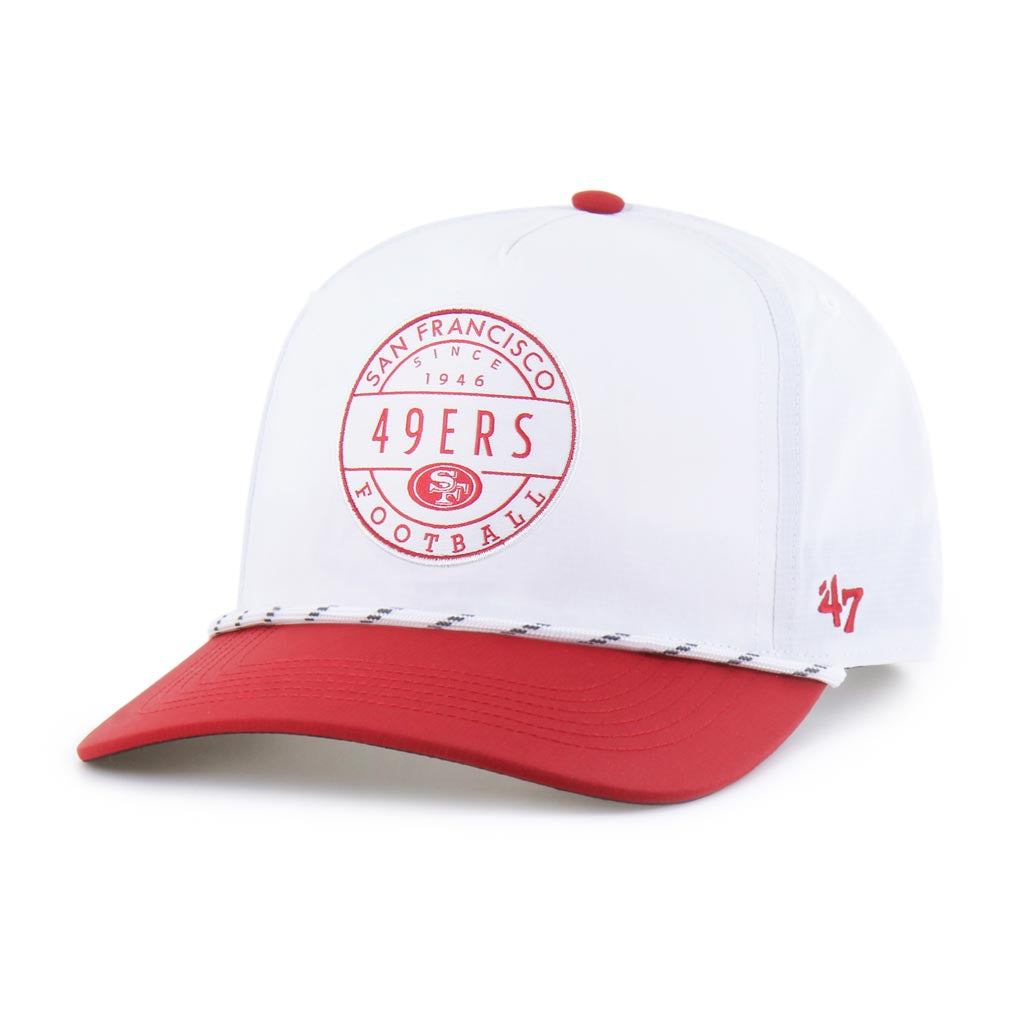 NFL San Francisco 49ers '47 Suburbia Hitch Snapback Hat - White