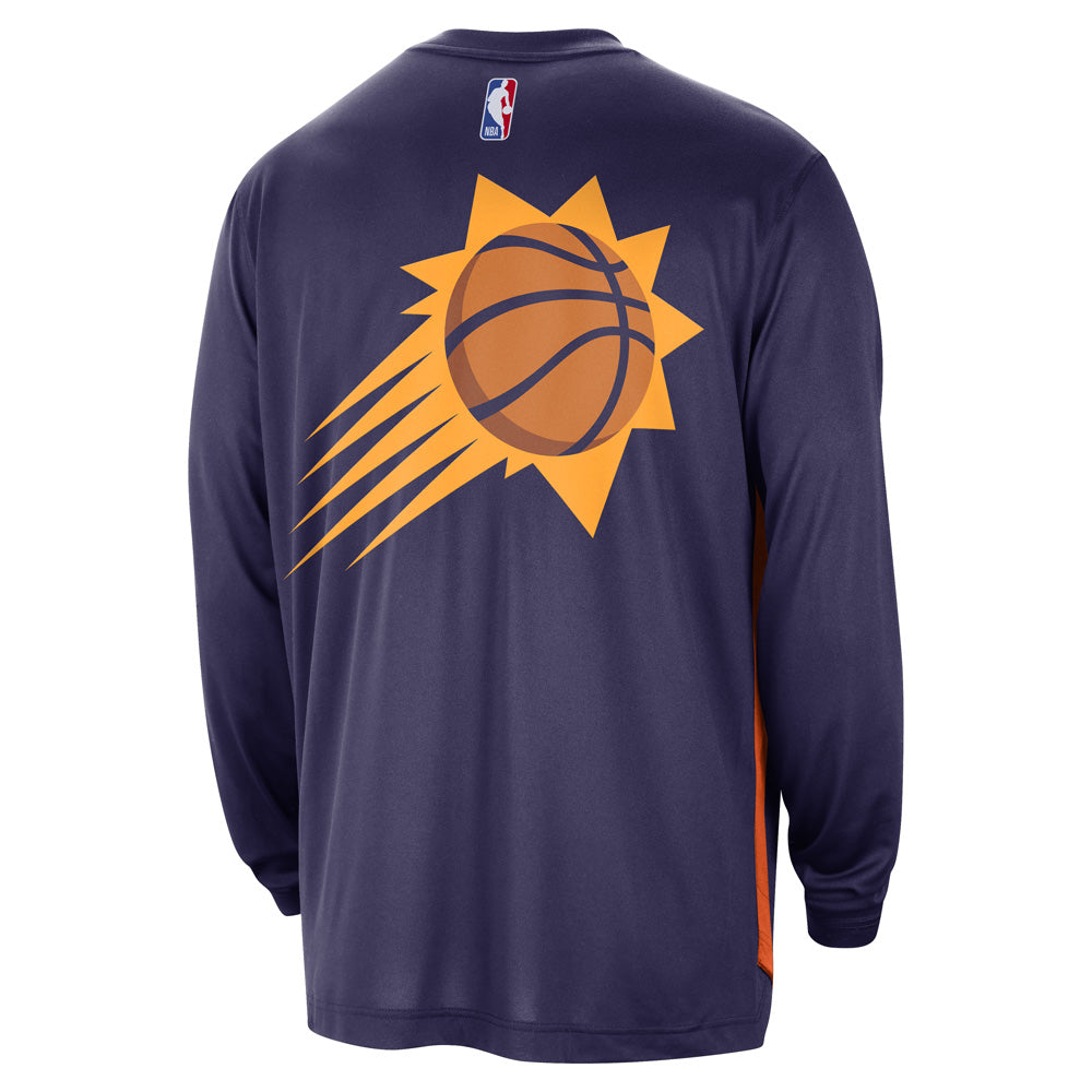 NBA Phoenix Suns Nike 2023/24 City Edition Pregame Long Sleeve Top