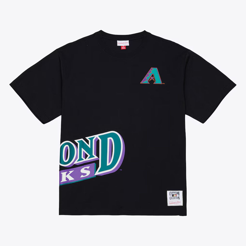 MLB Arizona Diamondbacks Mitchell & Ness Playoff Win Premium T-Shirt - Black