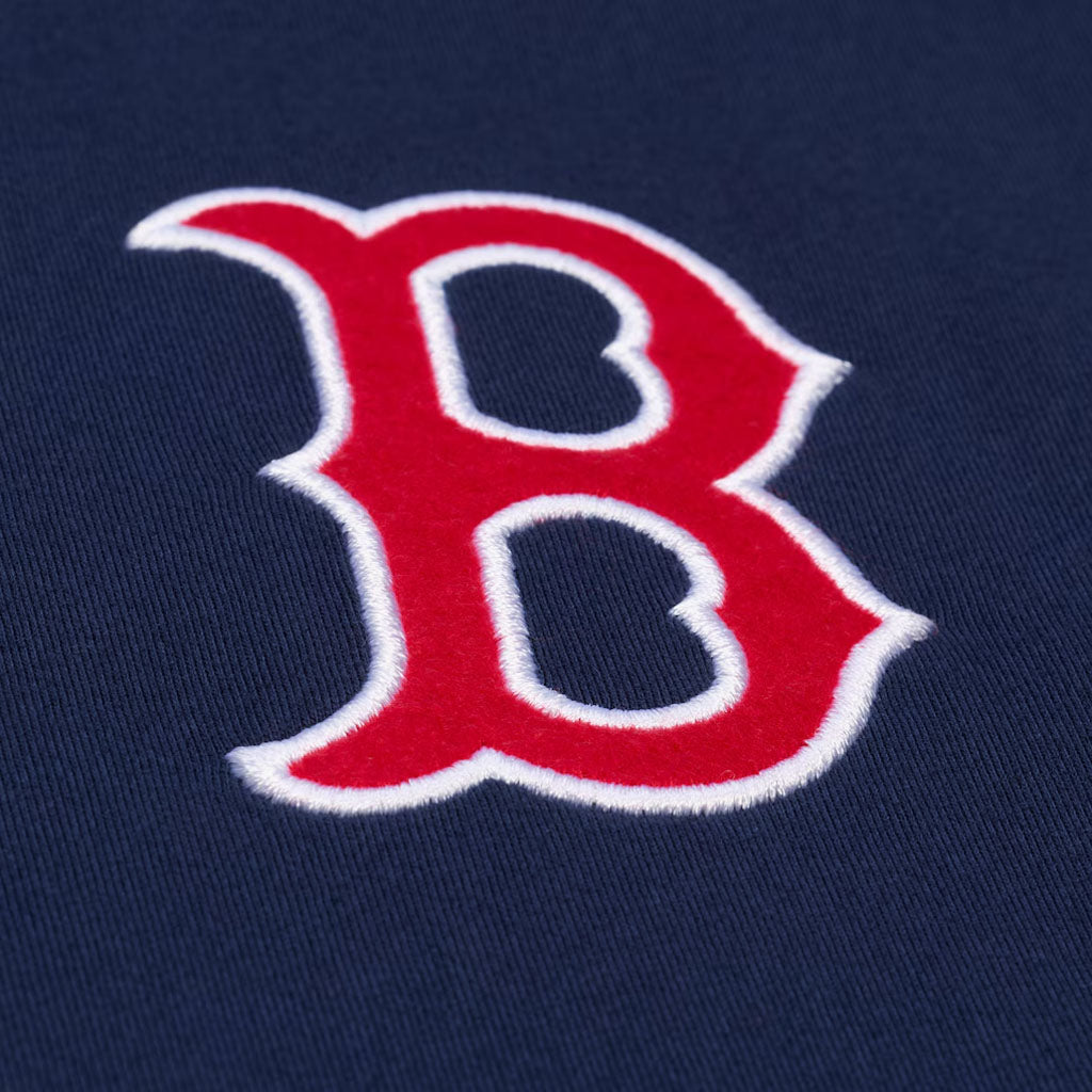MLB Boston Red Sox Mitchell & Ness Playoff Win Premium T-Shirt - Navy