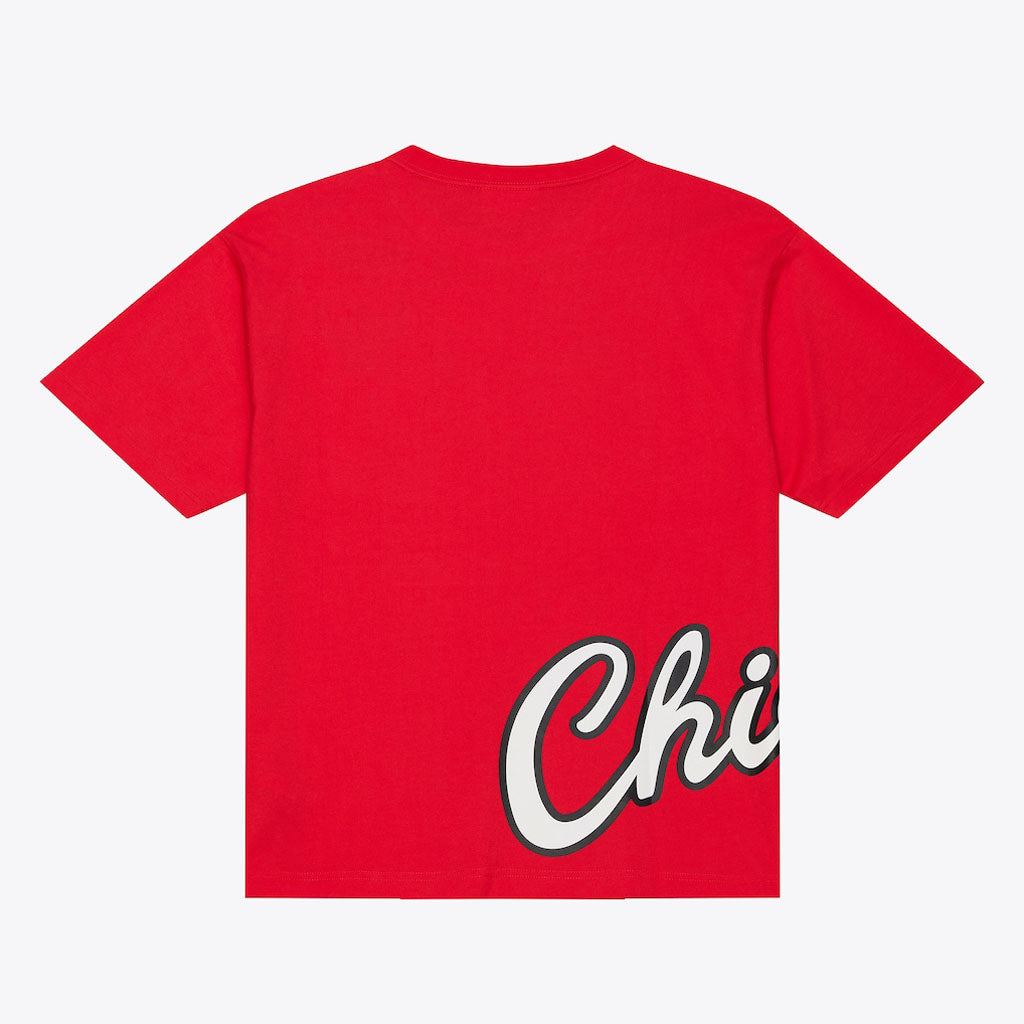 NBA Chicago Bulls Mitchell & Ness Playoff Win Premium T-Shirt - Red