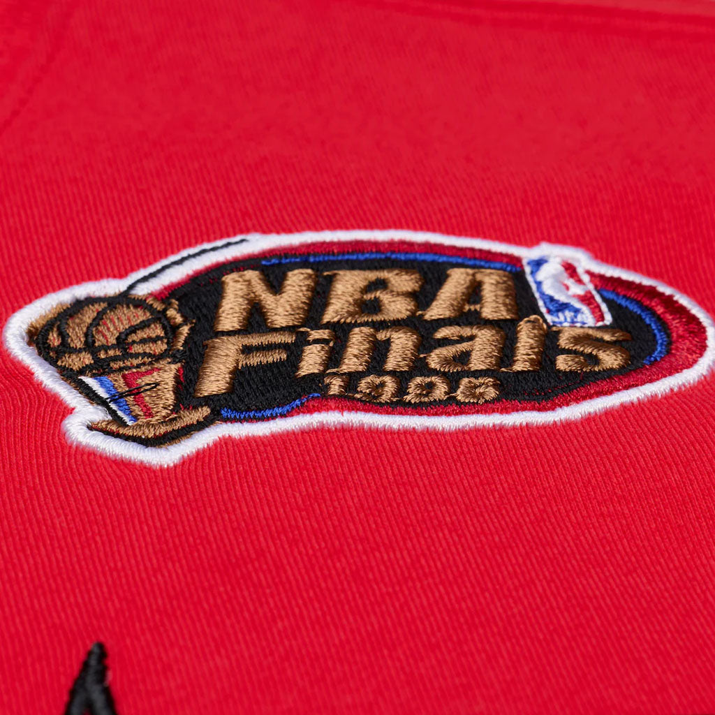 NBA Chicago Bulls Mitchell & Ness Playoff Win Premium T-Shirt - Red