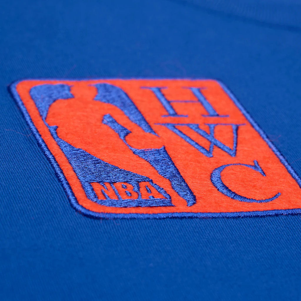 NBA New York Knicks Mitchell & Ness Playoff Win Premium T-Shirt - Blue