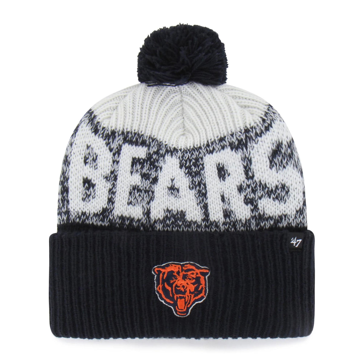 NFL Chicago Bears '47 Bone Chill Knit- Navy