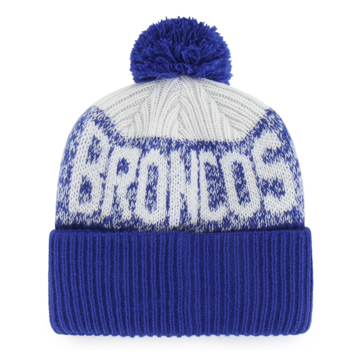 NFL Denver Broncos '47 Throwback Bone Chill Knit- Blue