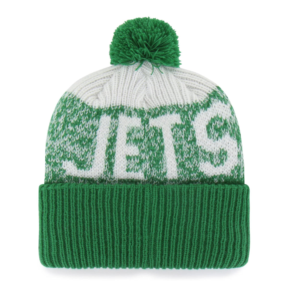 NFL New York Jets '47 Throwback Bone Chill Knit- Green