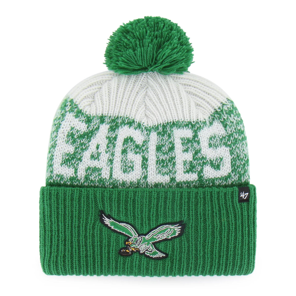 NFL Philadelphia Eagles '47 Bone Chill Knit- Green
