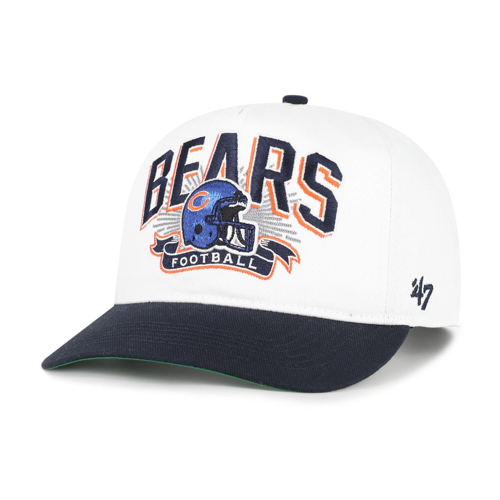NFL Chicago Bears '47 Two-Tone Prime Play Hitch Snapback Hat - White