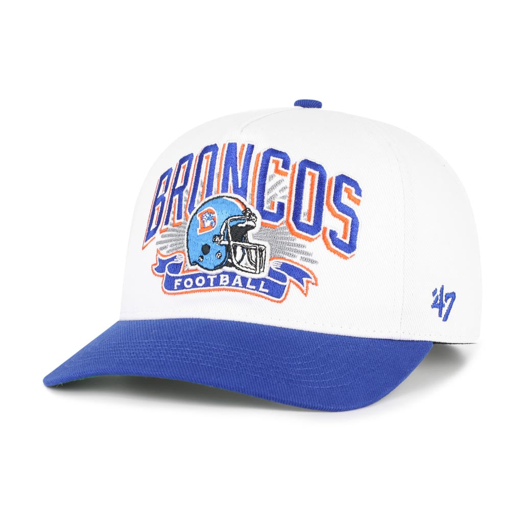 NFL Denver Broncos '47 Two-Tone Prime Play Hitch Snapback Hat - White
