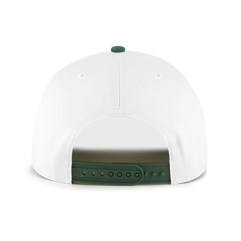 NFL Green Bay Packers '47 Two-Tone Prime Play Hitch Snapback Hat - White