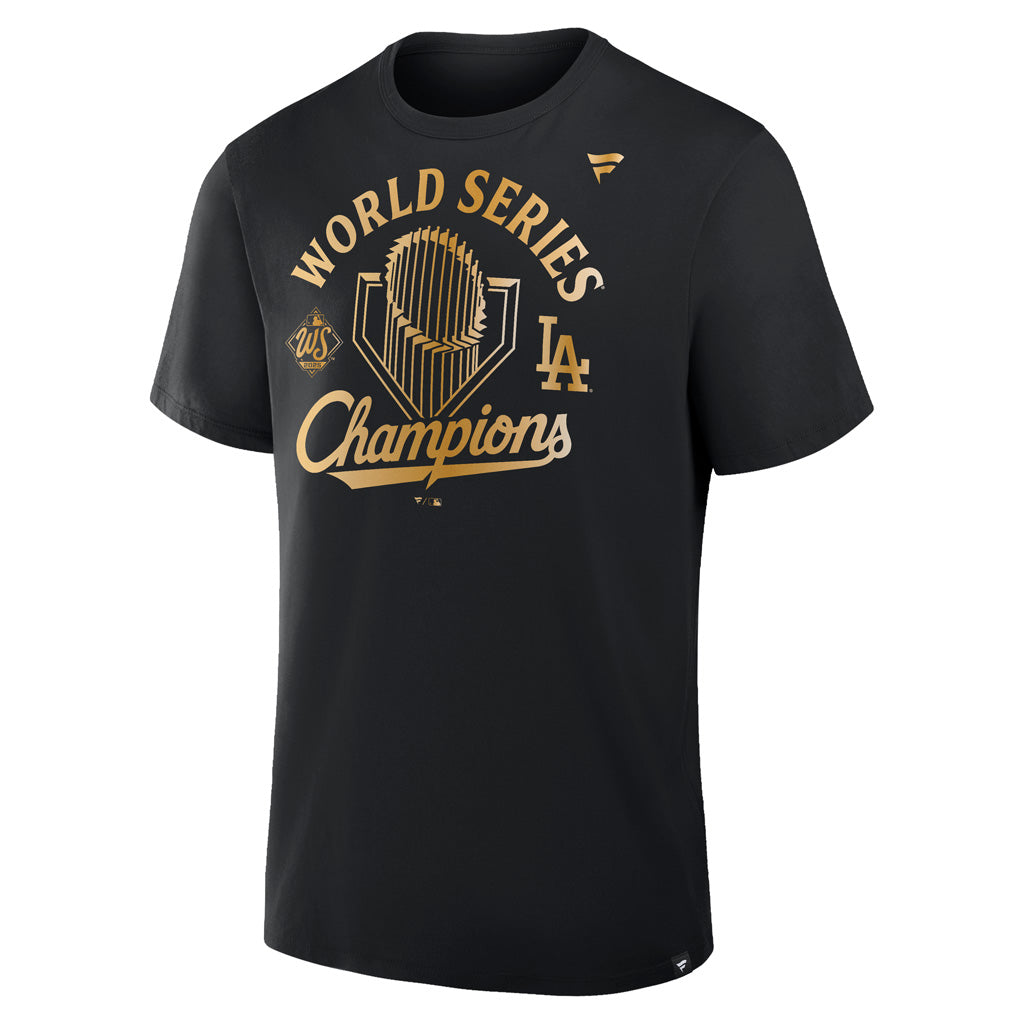 MLB Los Angeles Dodgers Fanatics 2025 World Series Champions Parade T-Shirt - Black