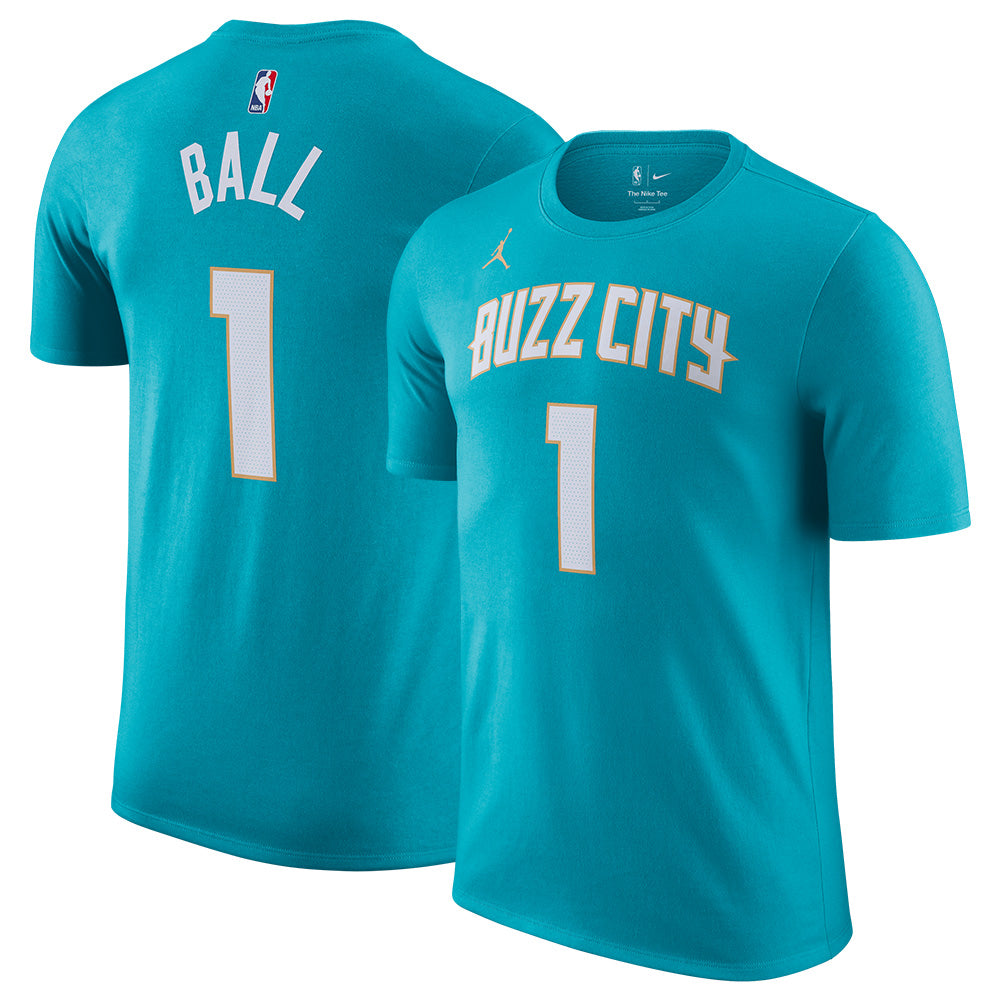 NBA Charlotte Hornets Lamello Ball Nike 2023/24 City Edition Name & Number Tee