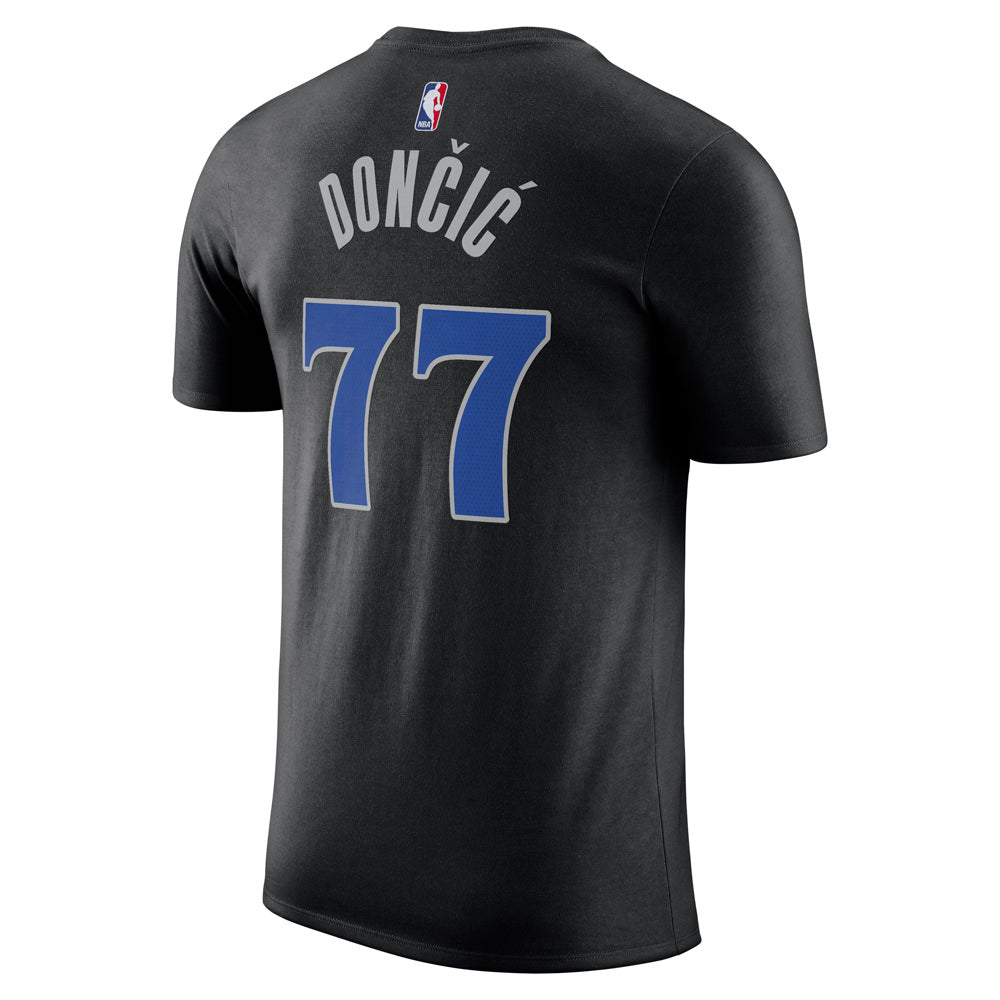 NBA Dallas Mavericks Luka Dončić Nike 2023/24 City Edition Name &amp; Number Tee